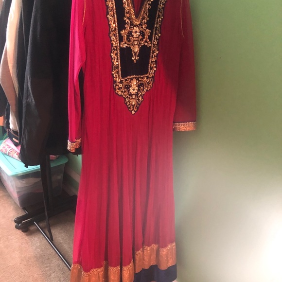 Indian/ Pakistani Anarkhali dress - Picture 3 of 3